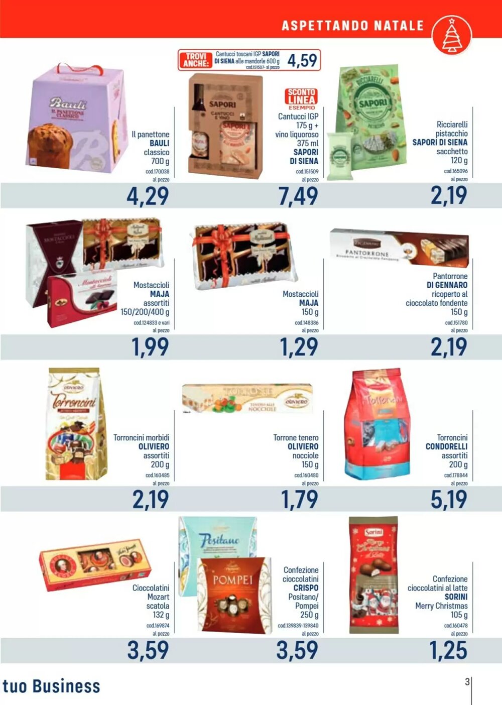 Volantino promozionale Talento Professional Store  valide dal 24/11/2025 - Pagina 3.
