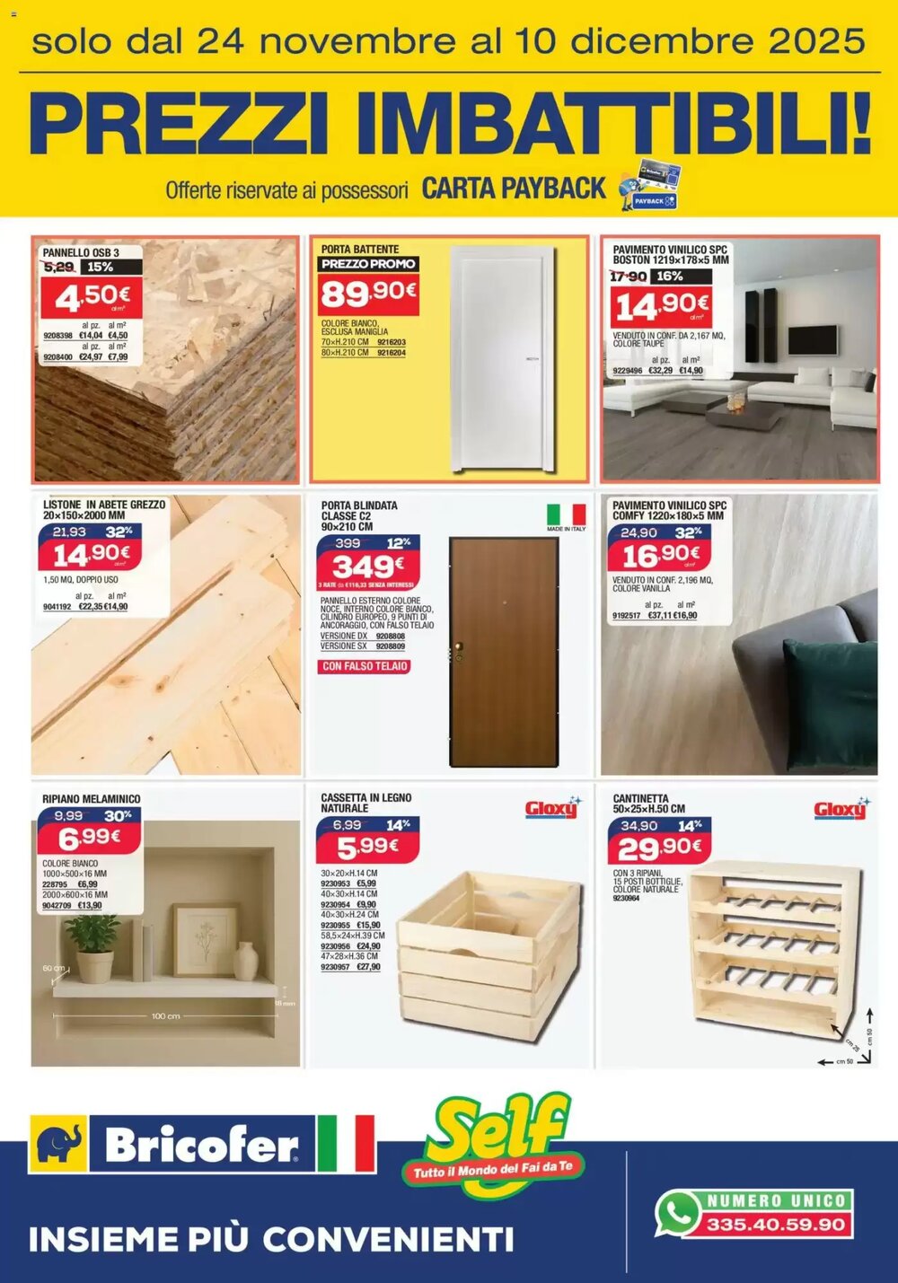 Volantino promozionale Self  valide dal 24/11/2025 - Pagina 4.