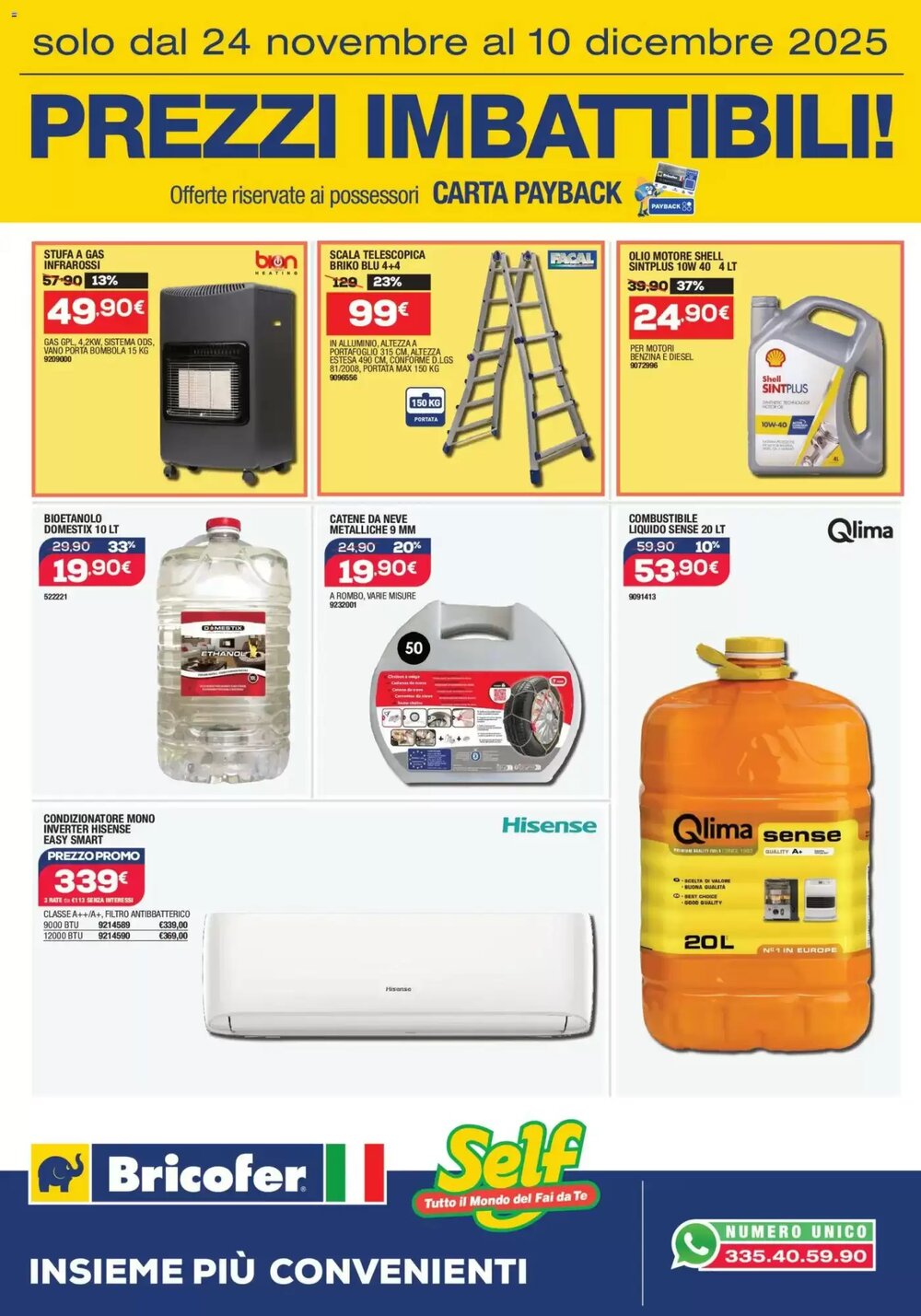 Volantino promozionale Bricofer  valide dal 24/11/2025 - Pagina 3.