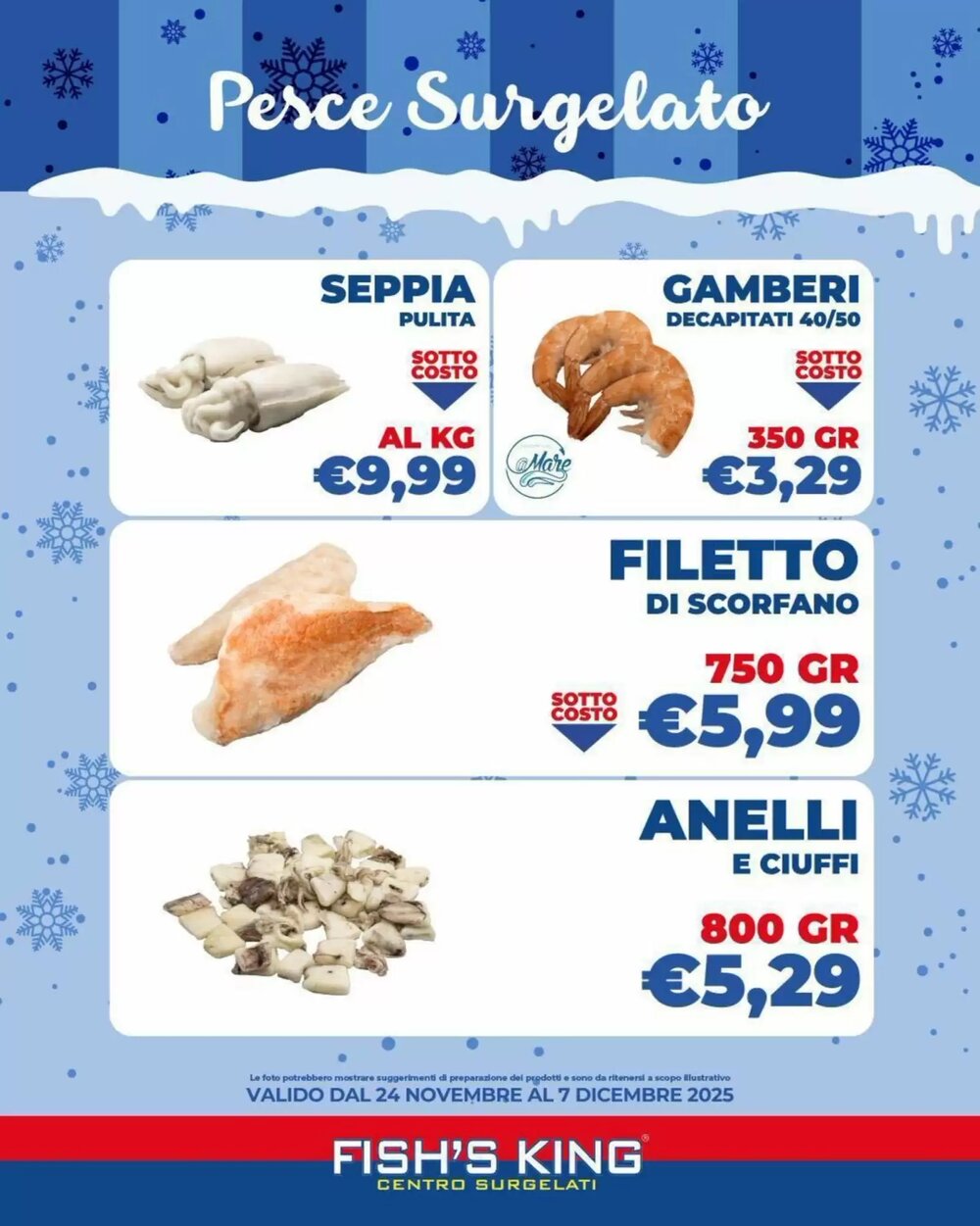 Volantino promozionale Fish's King  valide dal 24/11/2025 - Pagina 2.