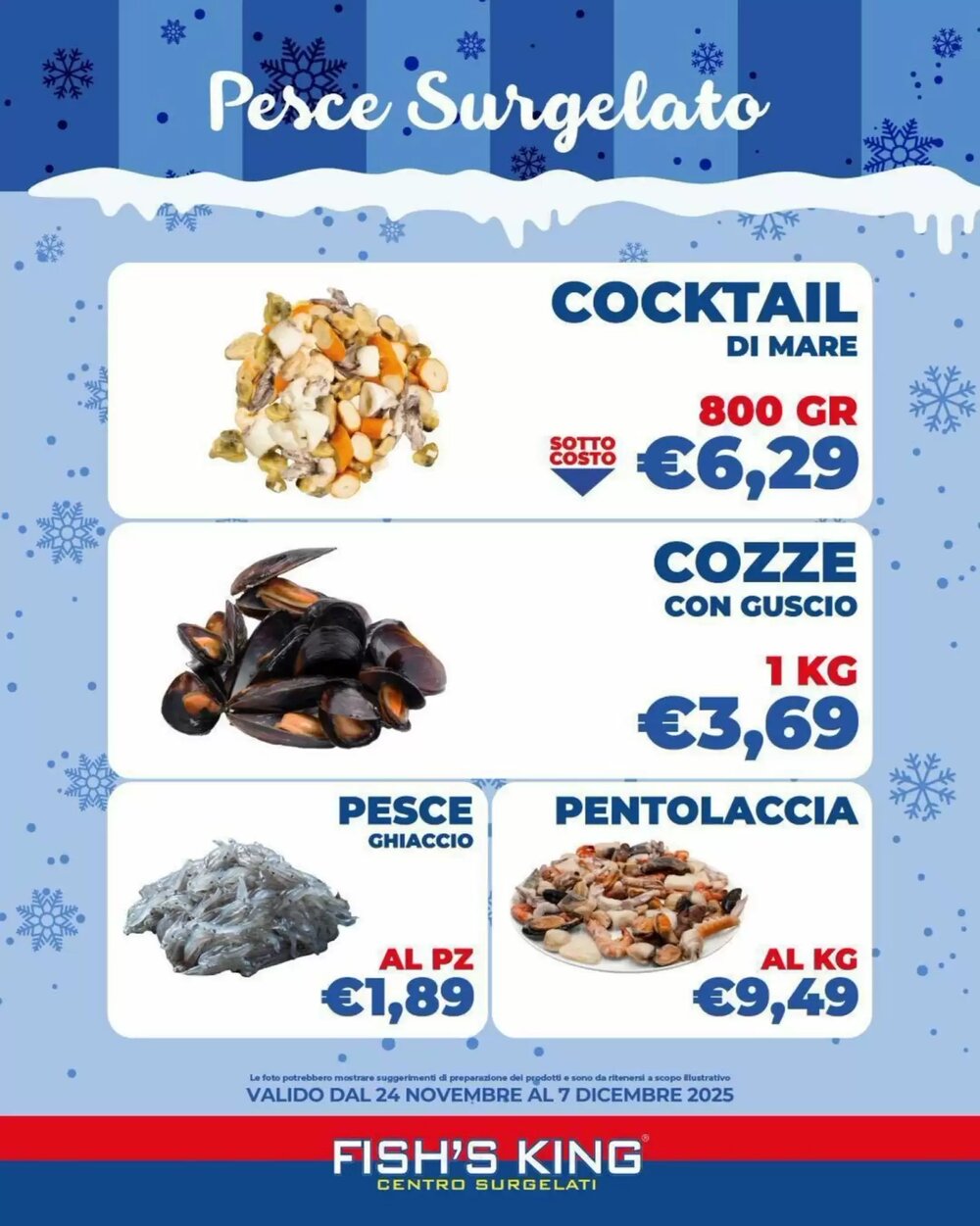 Volantino promozionale Fish's King  valide dal 24/11/2025 - Pagina 3.