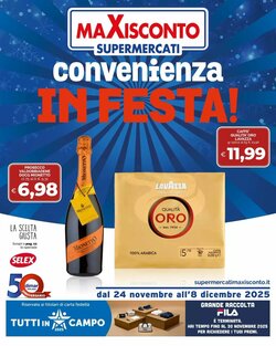 Volantino promozionale Maxisconto  valide dal 24/11/2025
