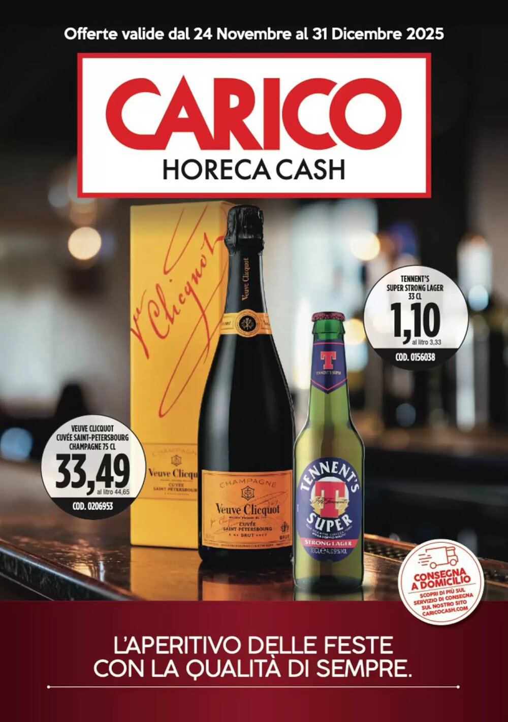 Volantino promozionale Carico Cash & Carry  valide dal 24/11/2025 - Pagina 1.