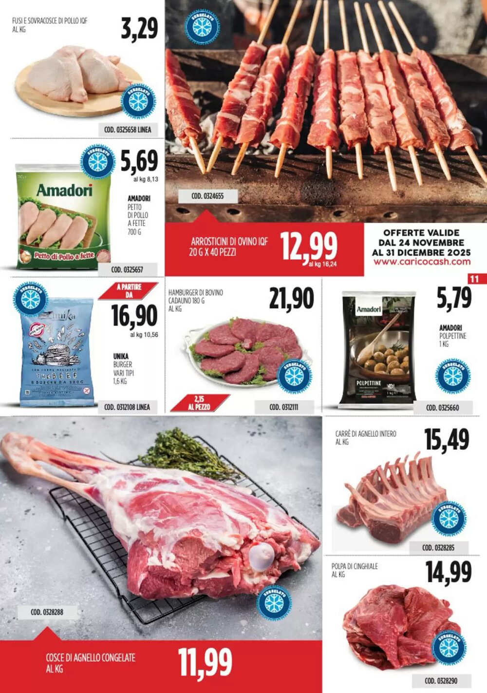 Volantino promozionale Carico Cash & Carry  valide dal 24/11/2025 - Pagina 11.