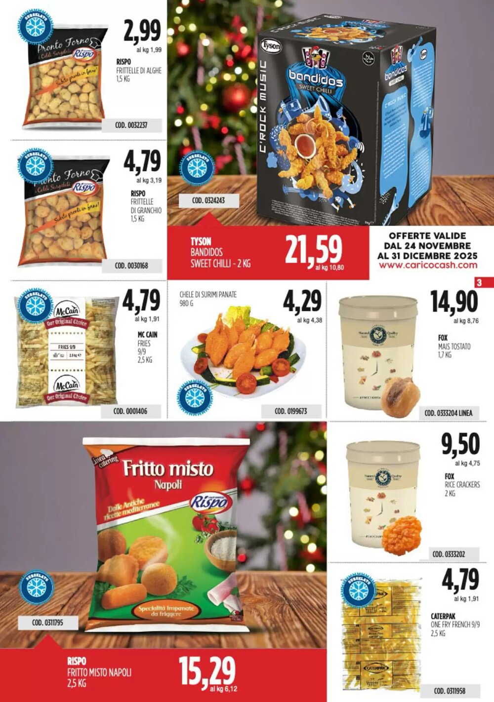 Volantino promozionale Carico Cash & Carry  valide dal 24/11/2025 - Pagina 3.