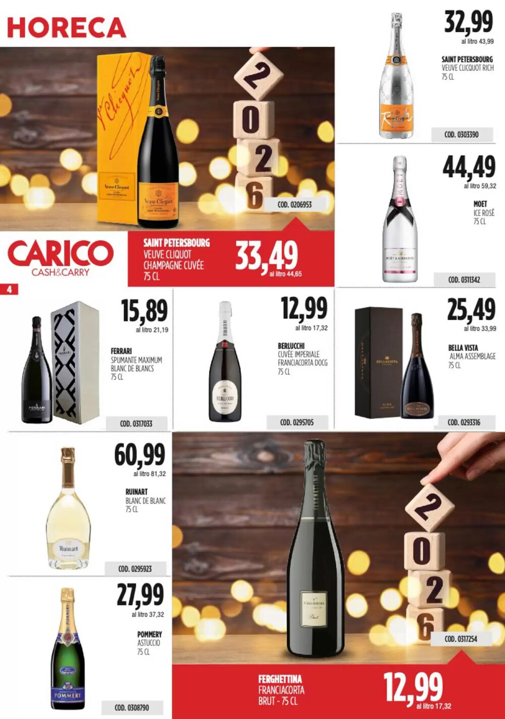 Volantino promozionale Carico Cash & Carry  valide dal 24/11/2025 - Pagina 4.