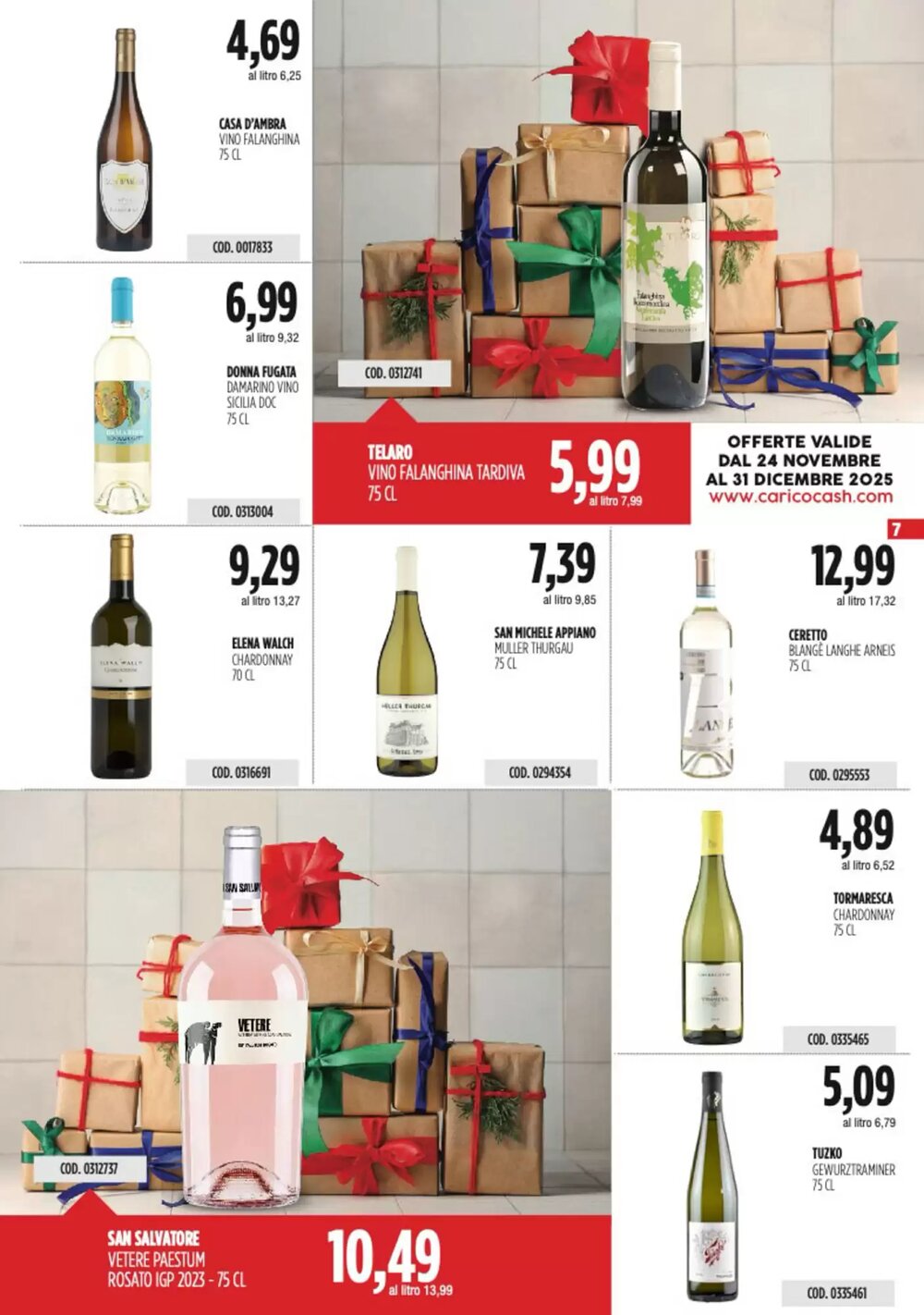 Volantino promozionale Carico Cash & Carry  valide dal 24/11/2025 - Pagina 7.