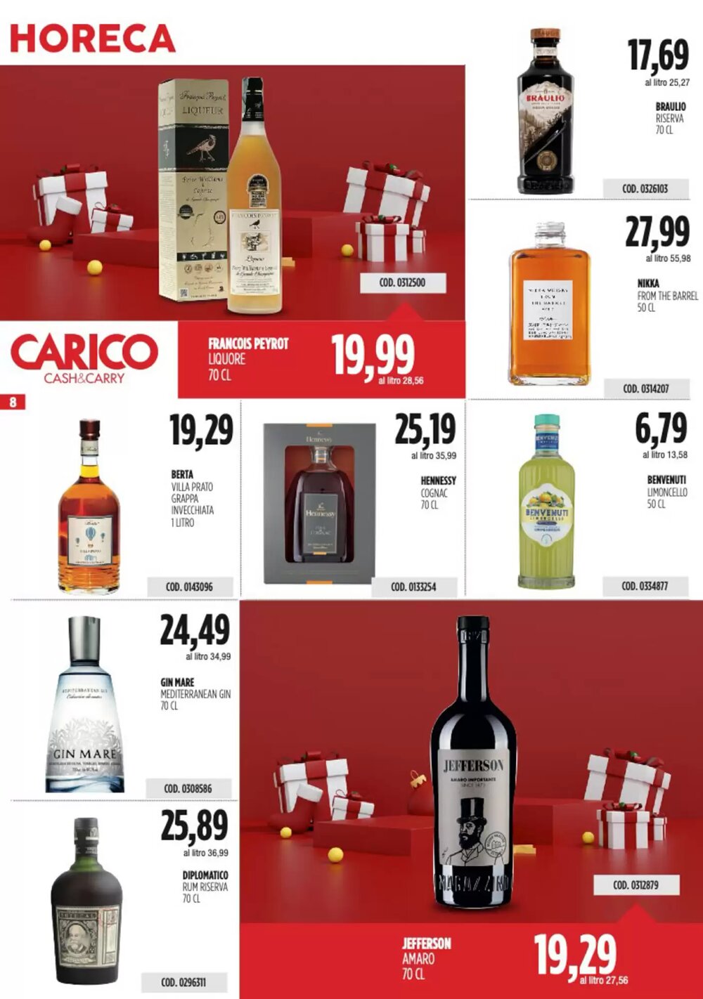 Volantino promozionale Carico Cash & Carry  valide dal 24/11/2025 - Pagina 8.