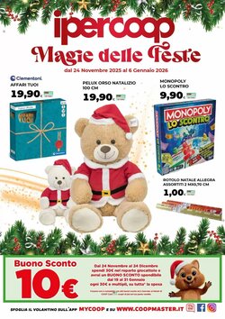Volantino promozionale Coop Master Alleanza 3.0  valide dal 24/11/2025