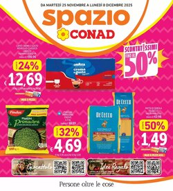 Volantino promozionale Spazio Conad  valide dal 25/11/2025