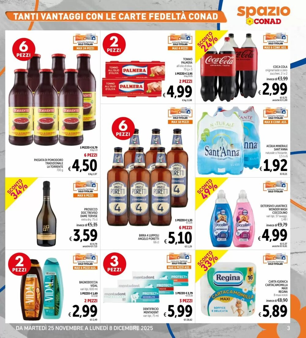 Volantino promozionale Spazio Conad  valide dal 25/11/2025 - Pagina 3.