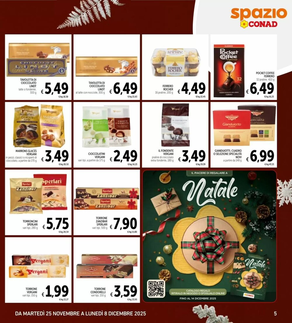 Volantino promozionale Spazio Conad  valide dal 25/11/2025 - Pagina 5.
