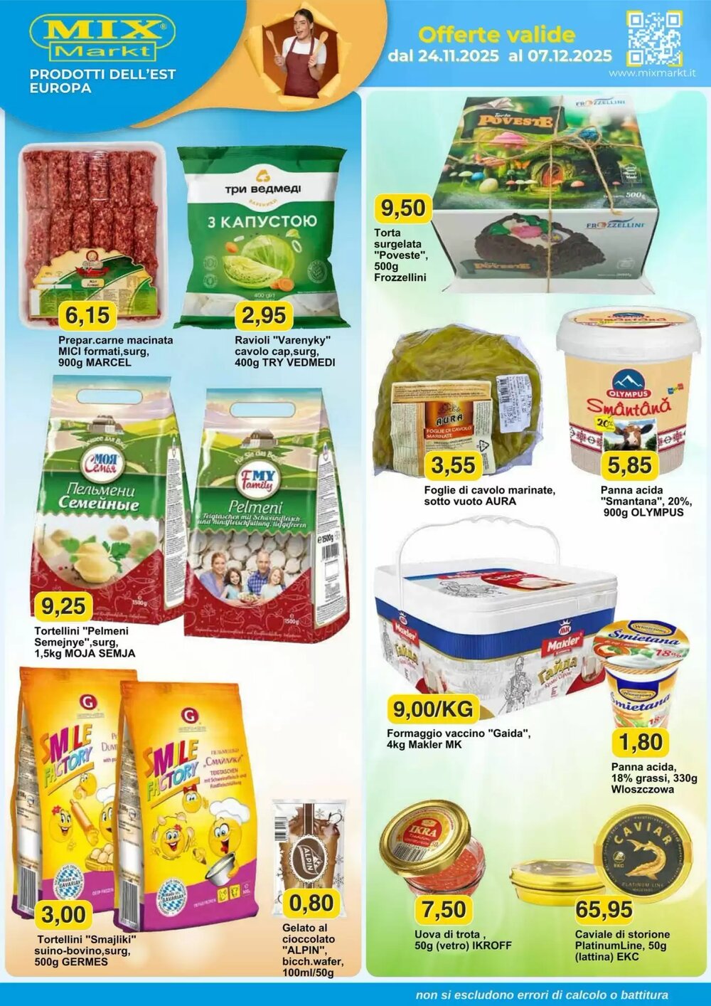 Volantino promozionale Mix Markt  valide dal 25/11/2025 - Pagina 1.