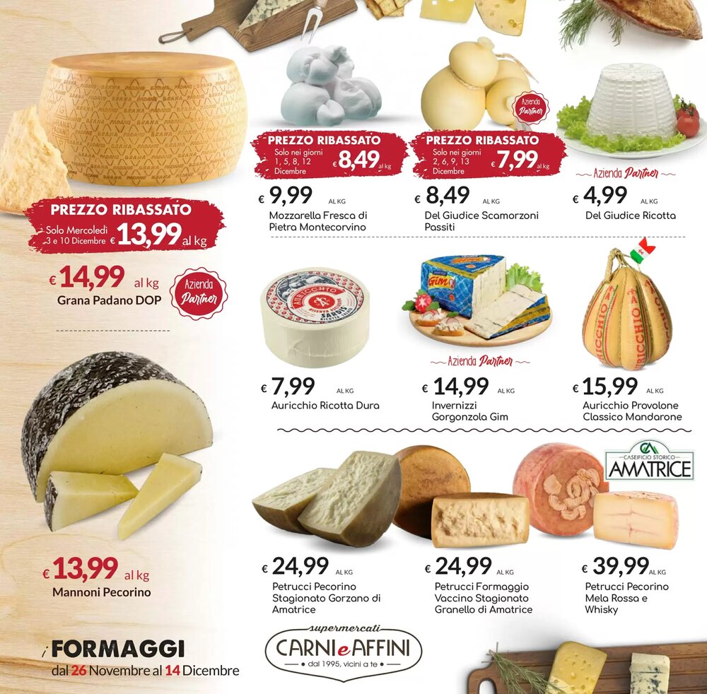 Volantino promozionale Carni e Affini Supermercati  valide dal 26/11/2025 - Pagina 4.