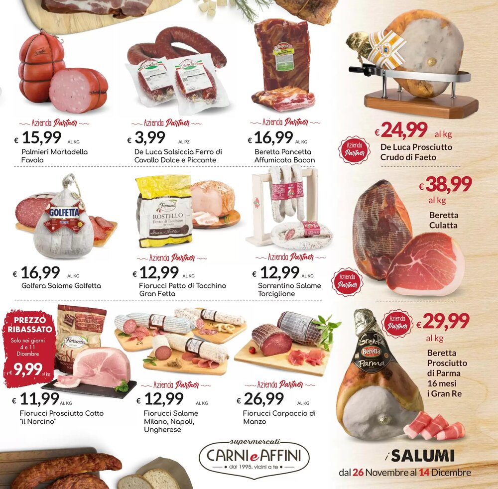 Volantino promozionale Carni e Affini Supermercati  valide dal 26/11/2025 - Pagina 5.