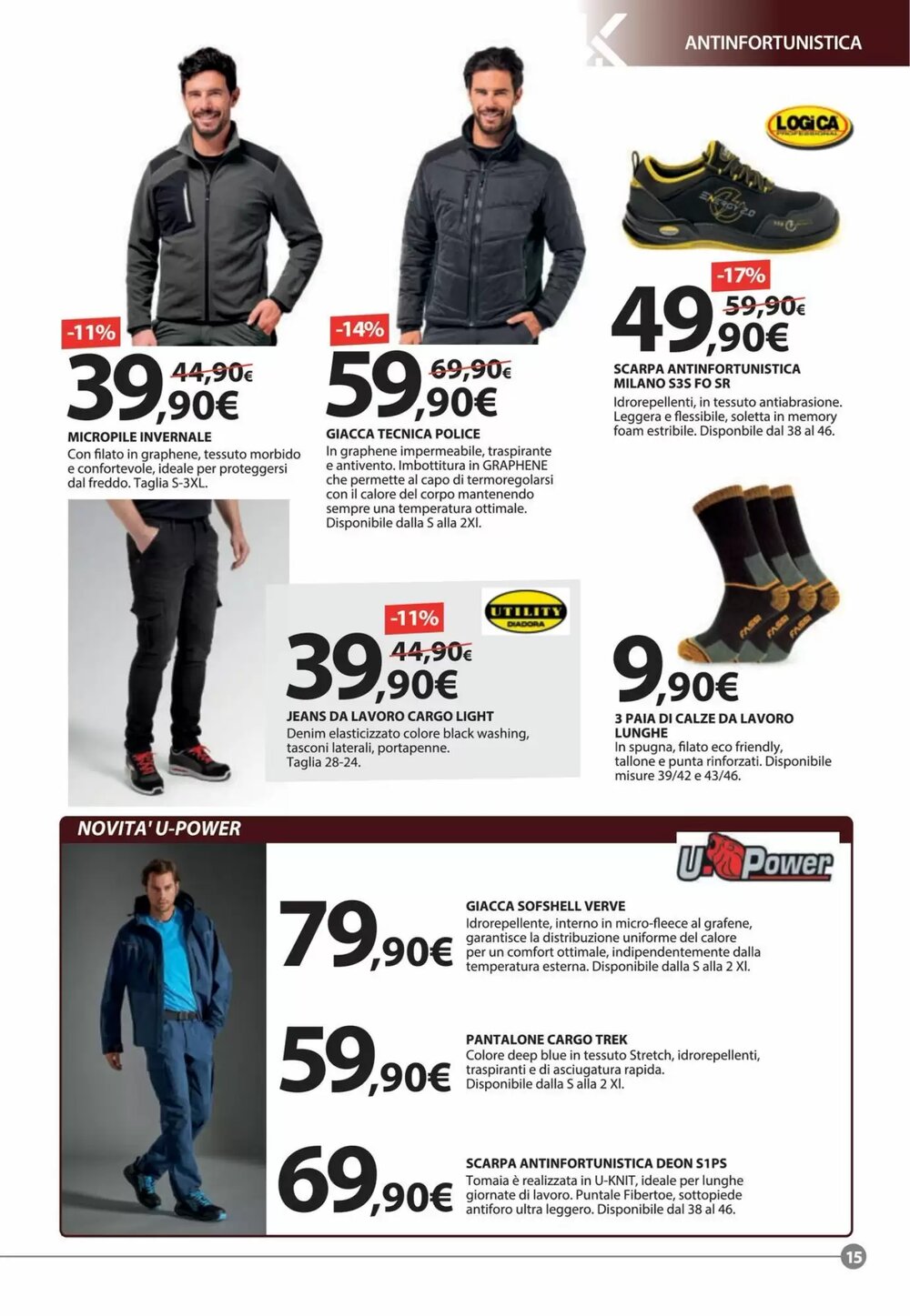 Volantino promozionale Kreo Brico e Casa  valide dal 26/11/2025 - Pagina 15.