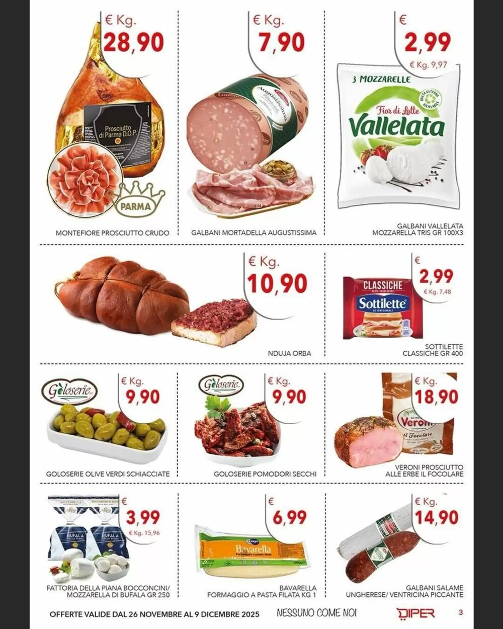 Volantino promozionale Diper  valide dal 26/11/2025 - Pagina 3.