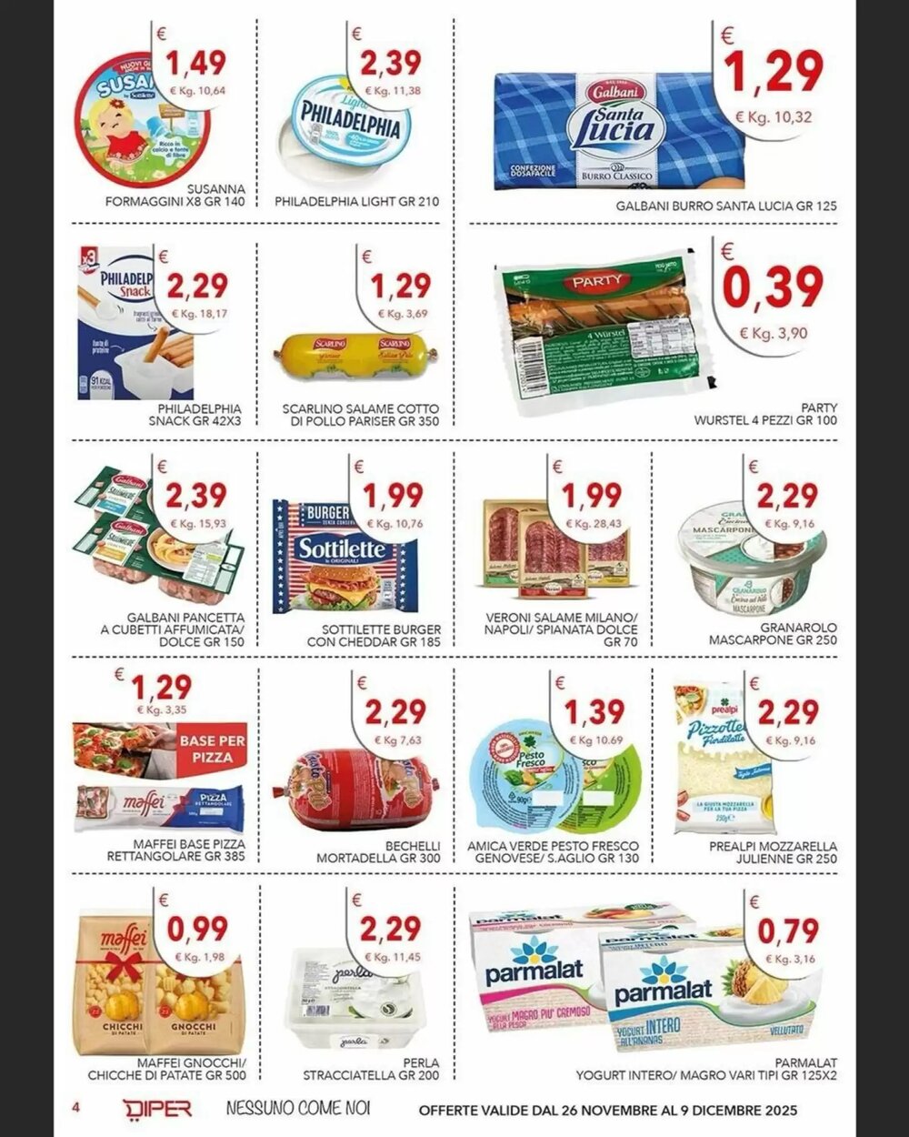 Volantino promozionale Diper  valide dal 26/11/2025 - Pagina 4.
