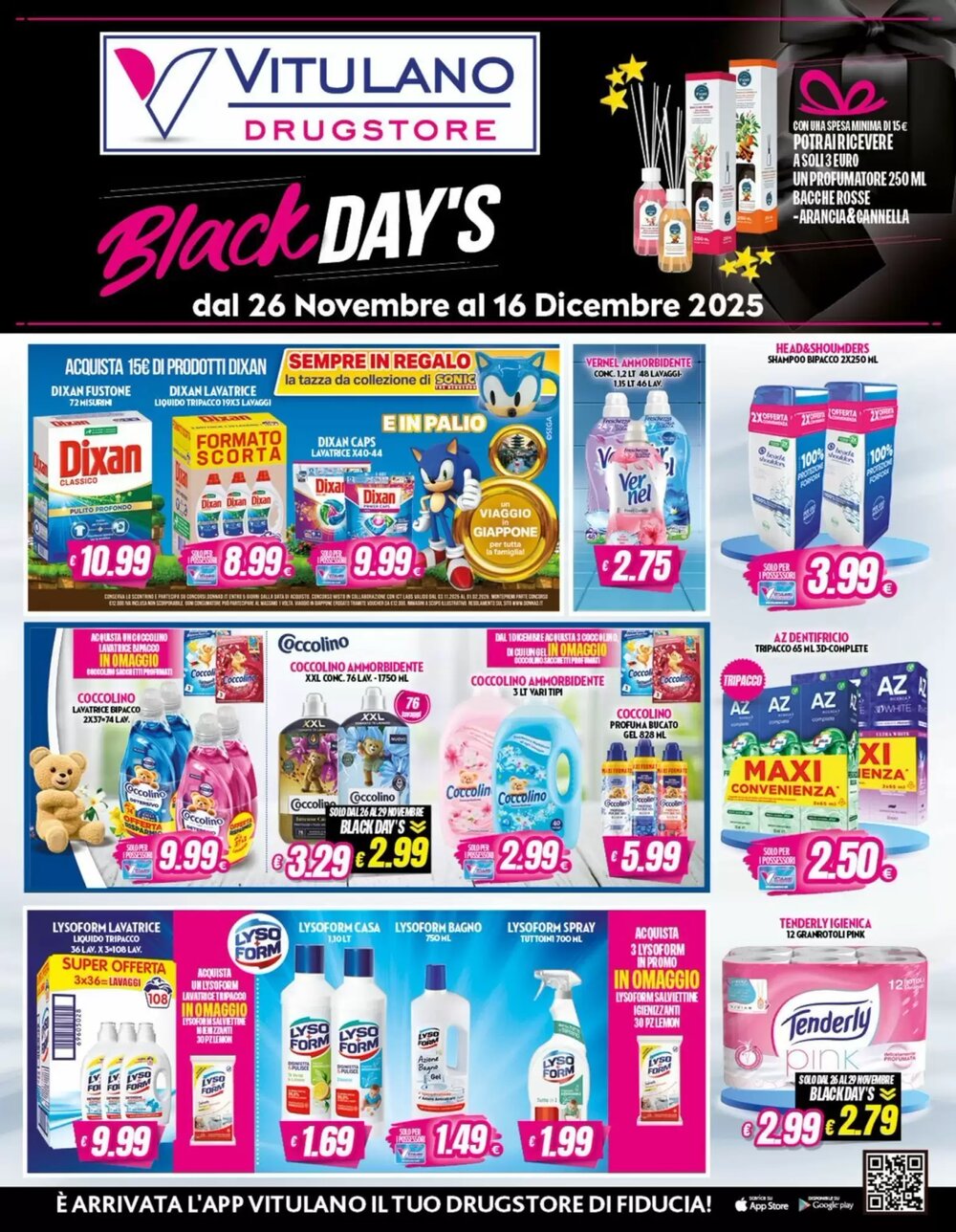 Volantino promozionale Vitulano Drugstore  valide dal 26/11/2025 - Pagina 1.