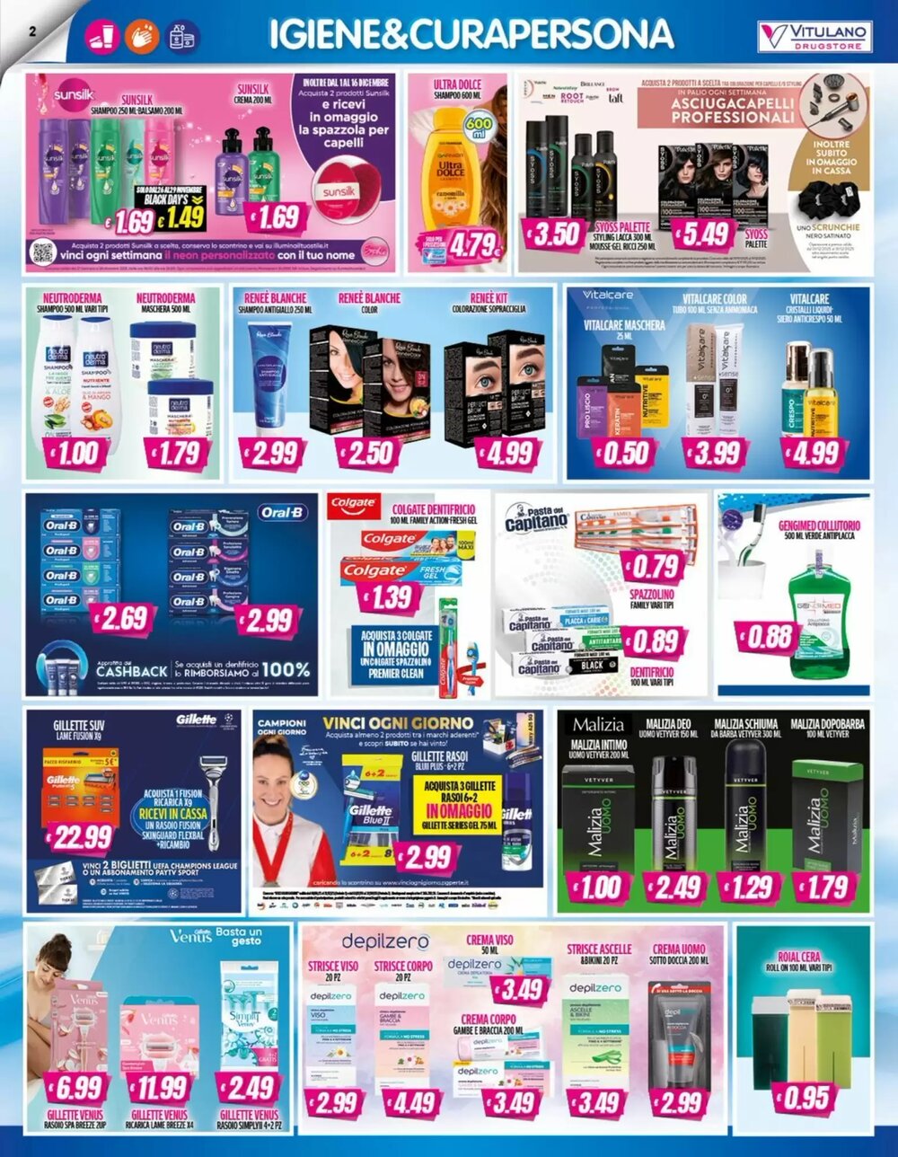 Volantino promozionale Vitulano Drugstore  valide dal 26/11/2025 - Pagina 2.