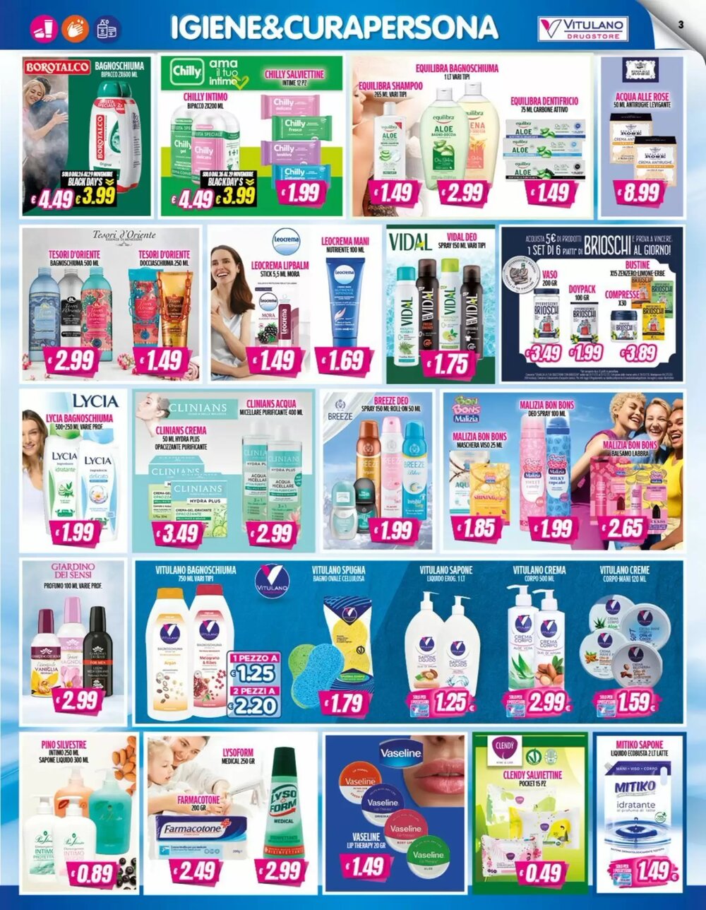 Volantino promozionale Vitulano Drugstore  valide dal 26/11/2025 - Pagina 3.