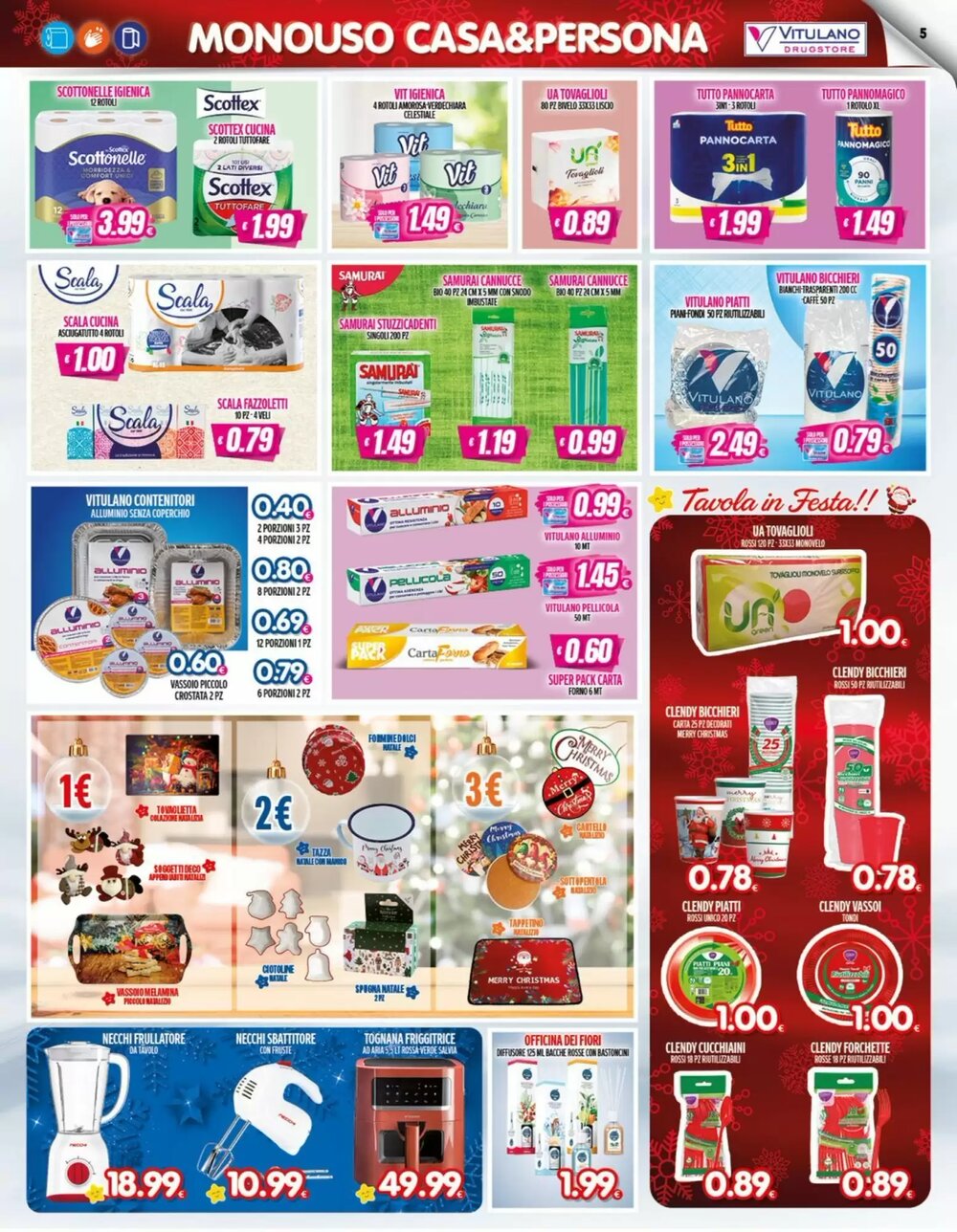 Volantino promozionale Vitulano Drugstore  valide dal 26/11/2025 - Pagina 5.