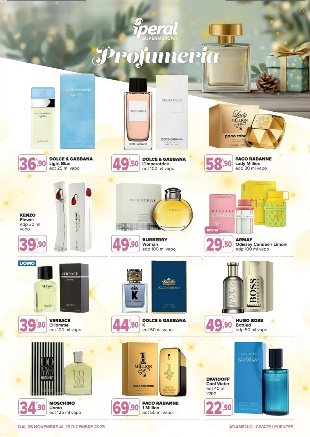 Volantino promozionale Iperal  valide dal 26/11/2025 - Pagina 2.