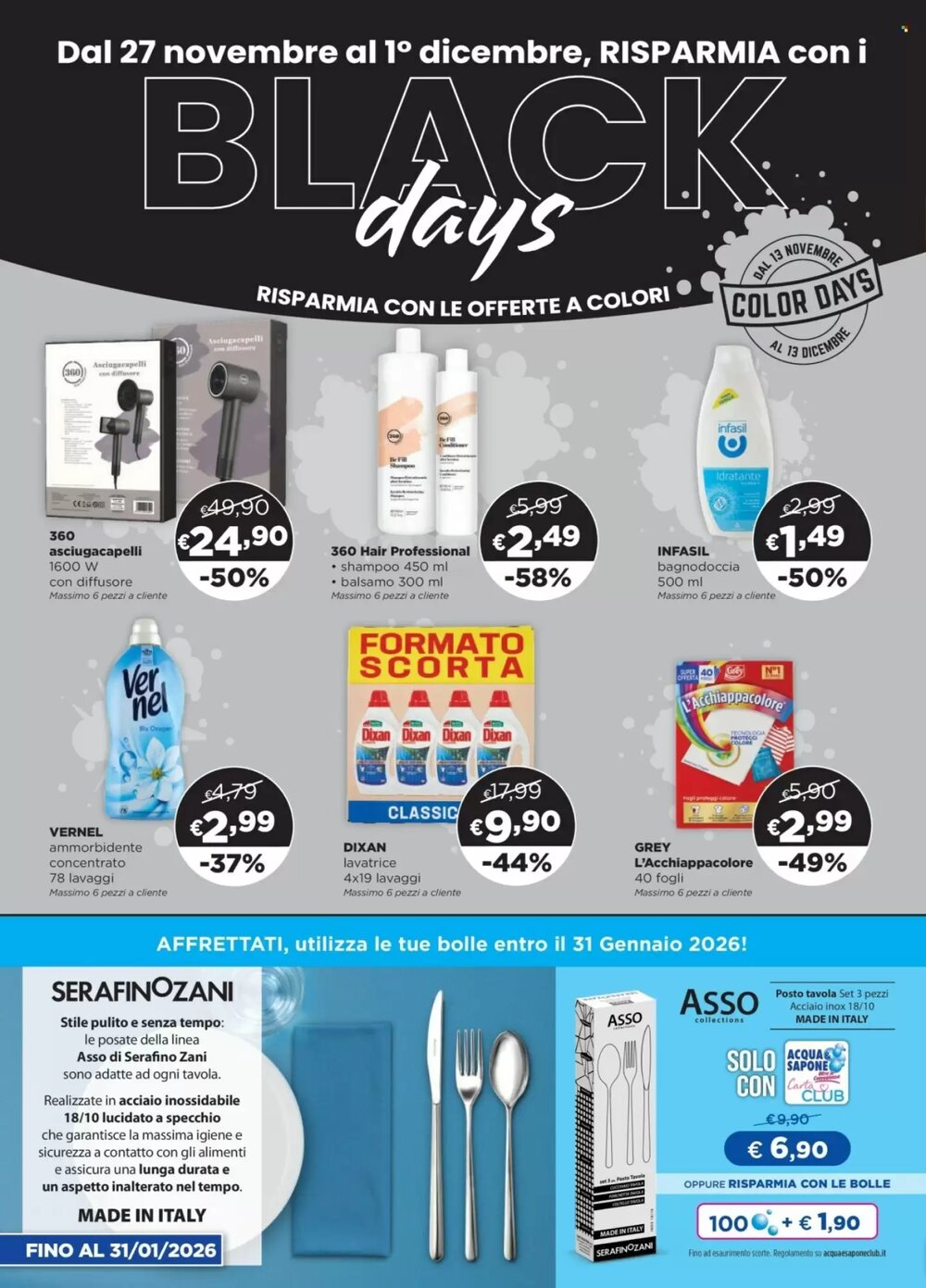 Volantino promozionale Acqua & Sapone  valide dal 27/11/2025 - Pagina 2.