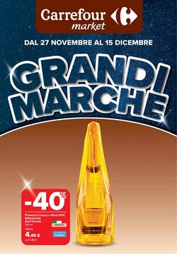 Volantino promozionale Carrefour Market valide dal 27/11/2025