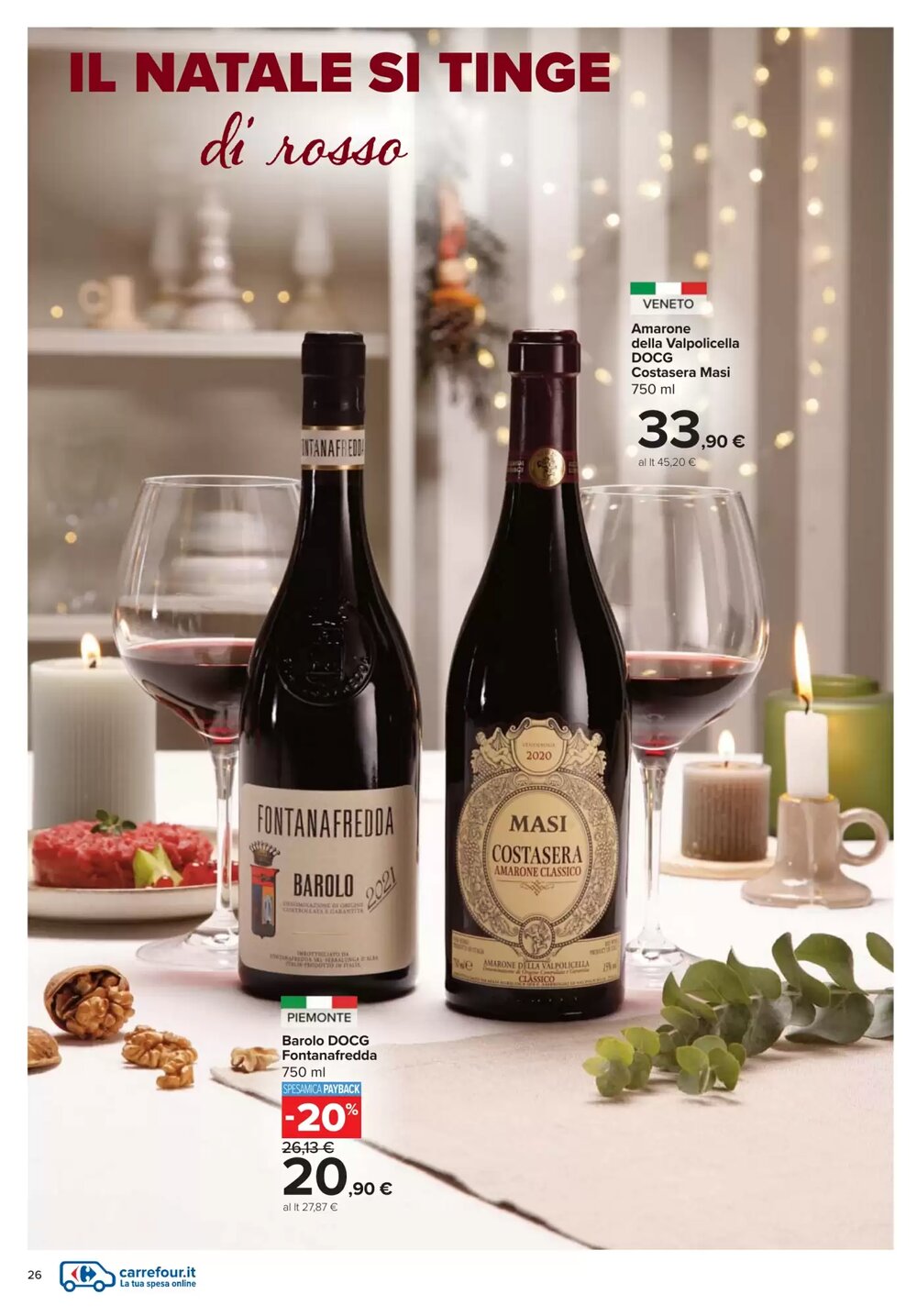 Volantino promozionale Carrefour Market  valide dal 27/11/2025 - Pagina 26.