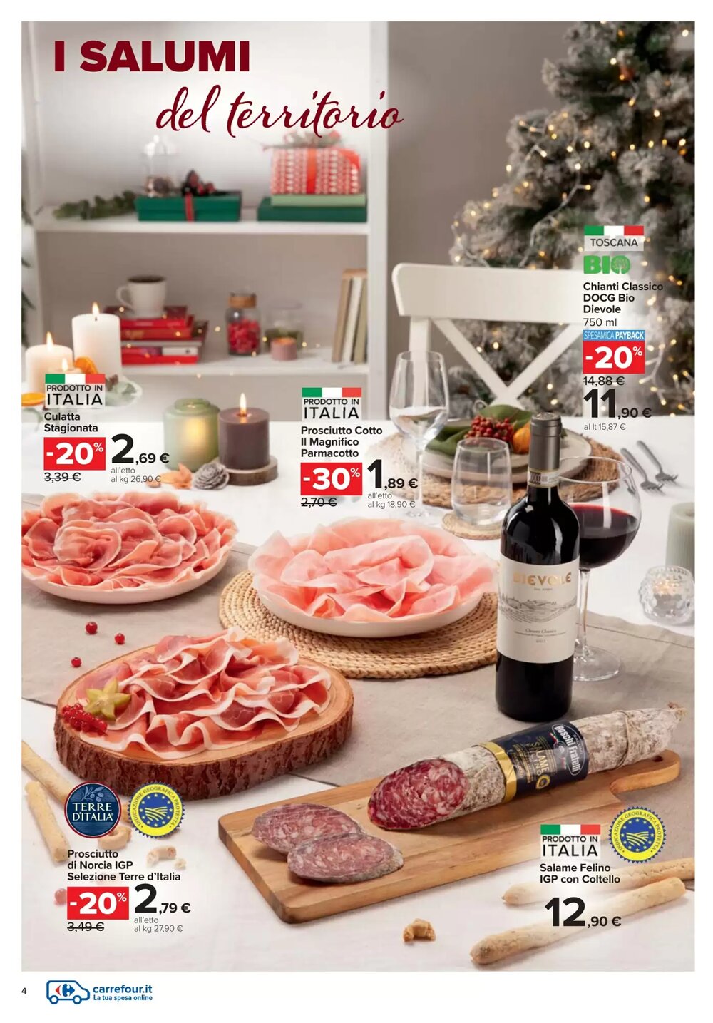 Volantino promozionale Carrefour Market  valide dal 27/11/2025 - Pagina 4.