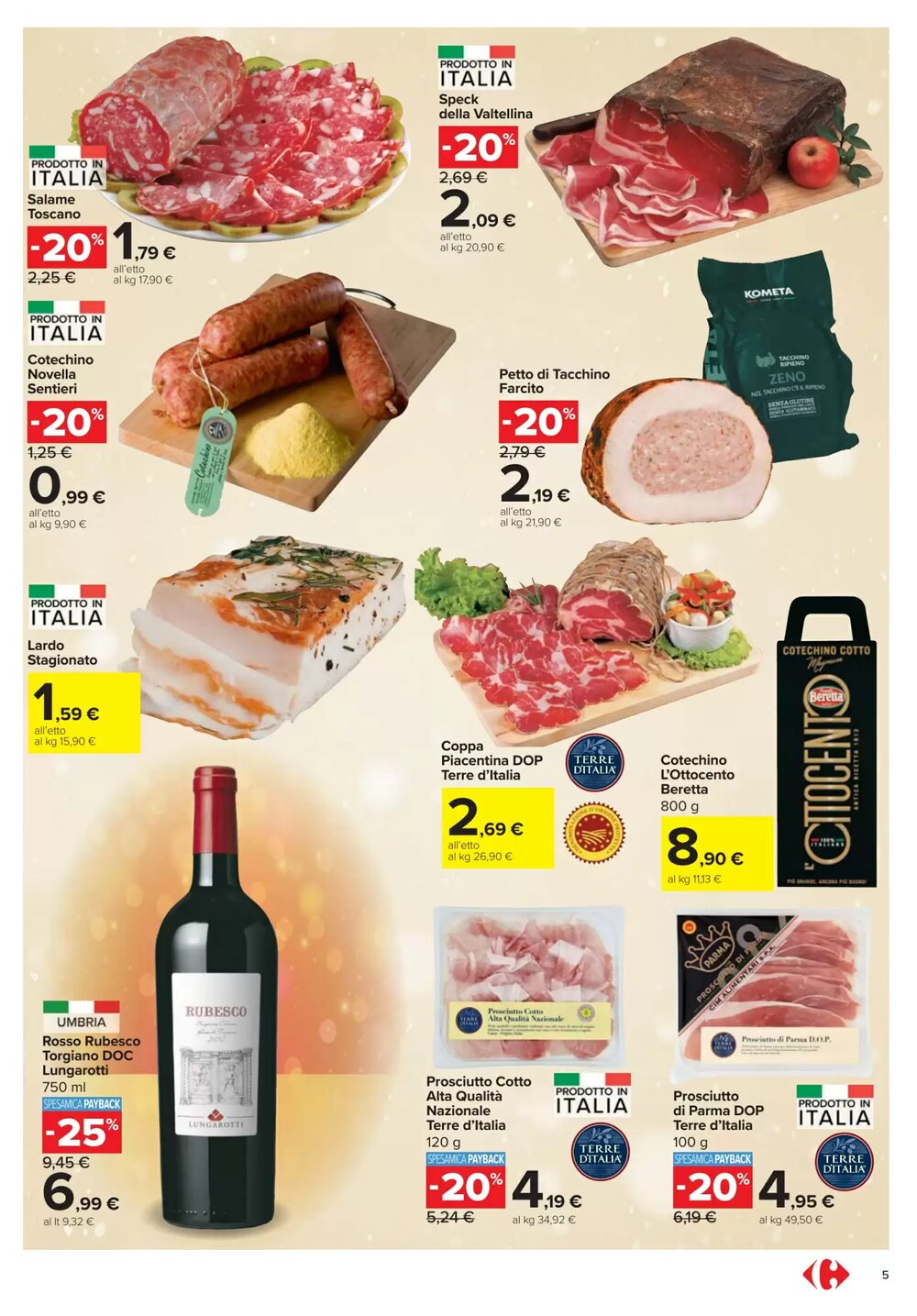 Volantino promozionale Carrefour Market  valide dal 27/11/2025 - Pagina 5.
