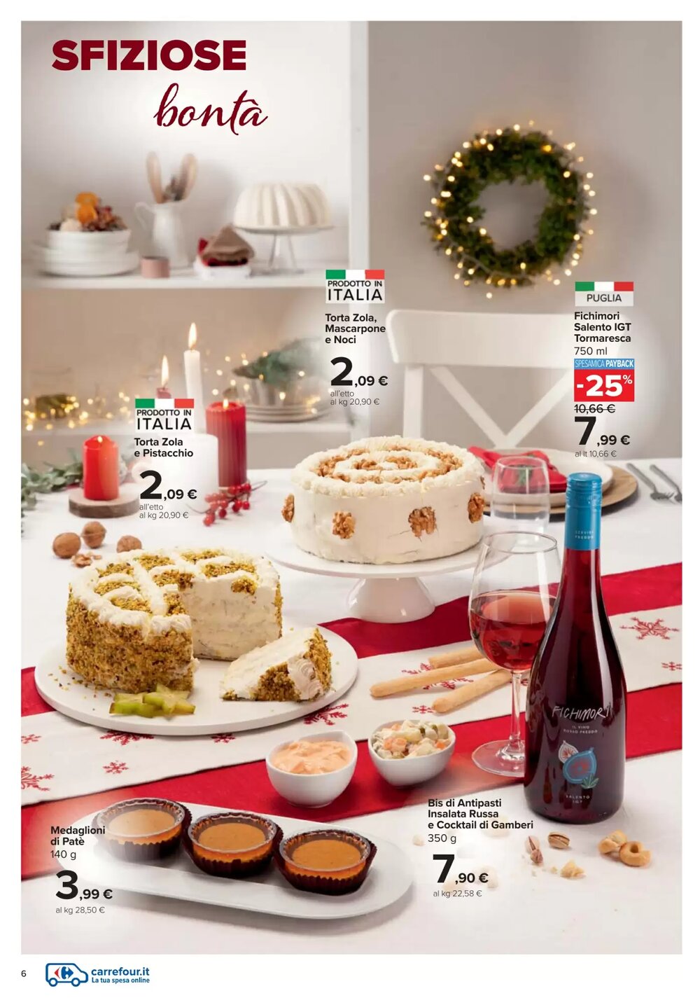 Volantino promozionale Carrefour Market  valide dal 27/11/2025 - Pagina 6.