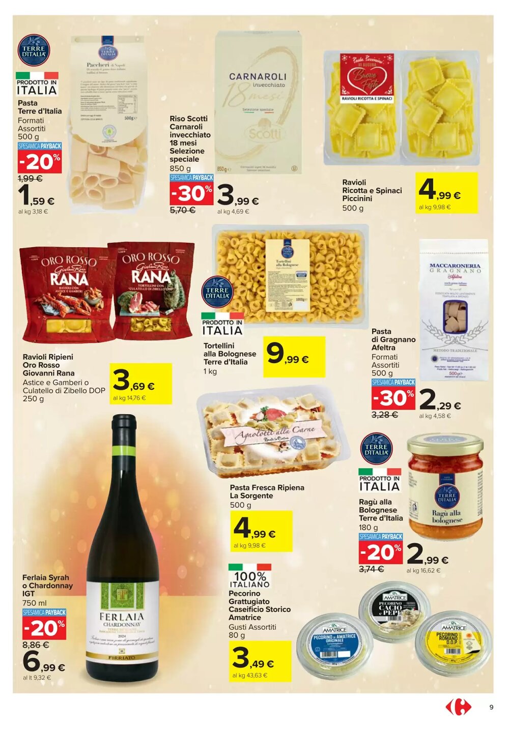 Volantino promozionale Carrefour Market  valide dal 27/11/2025 - Pagina 9.