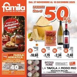 Volantino promozionale Famila  valide dal 27/11/2025
