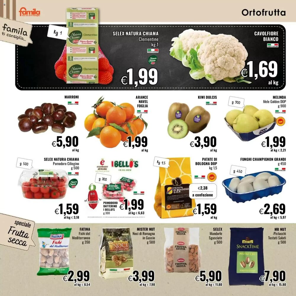Volantino promozionale Famila  valide dal 27/11/2025 - Pagina 6.