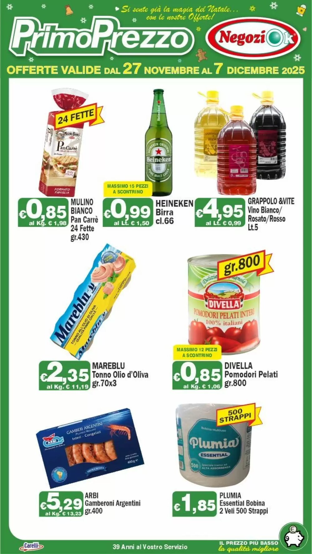 Volantino promozionale Primo Prezzo  valide dal 27/11/2025 - Pagina 3.