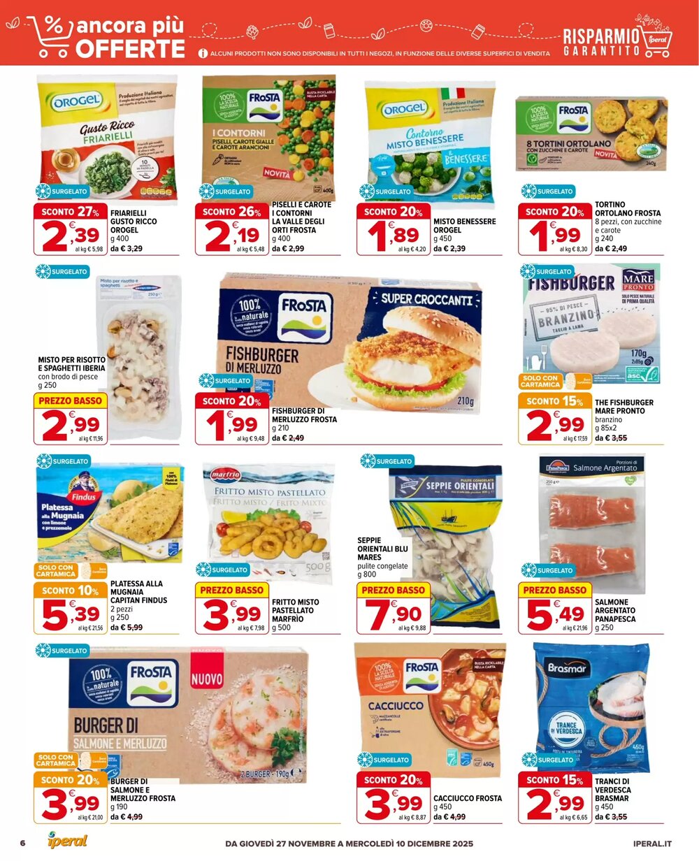 Volantino promozionale Iperal  valide dal 27/11/2025 - Pagina 6.