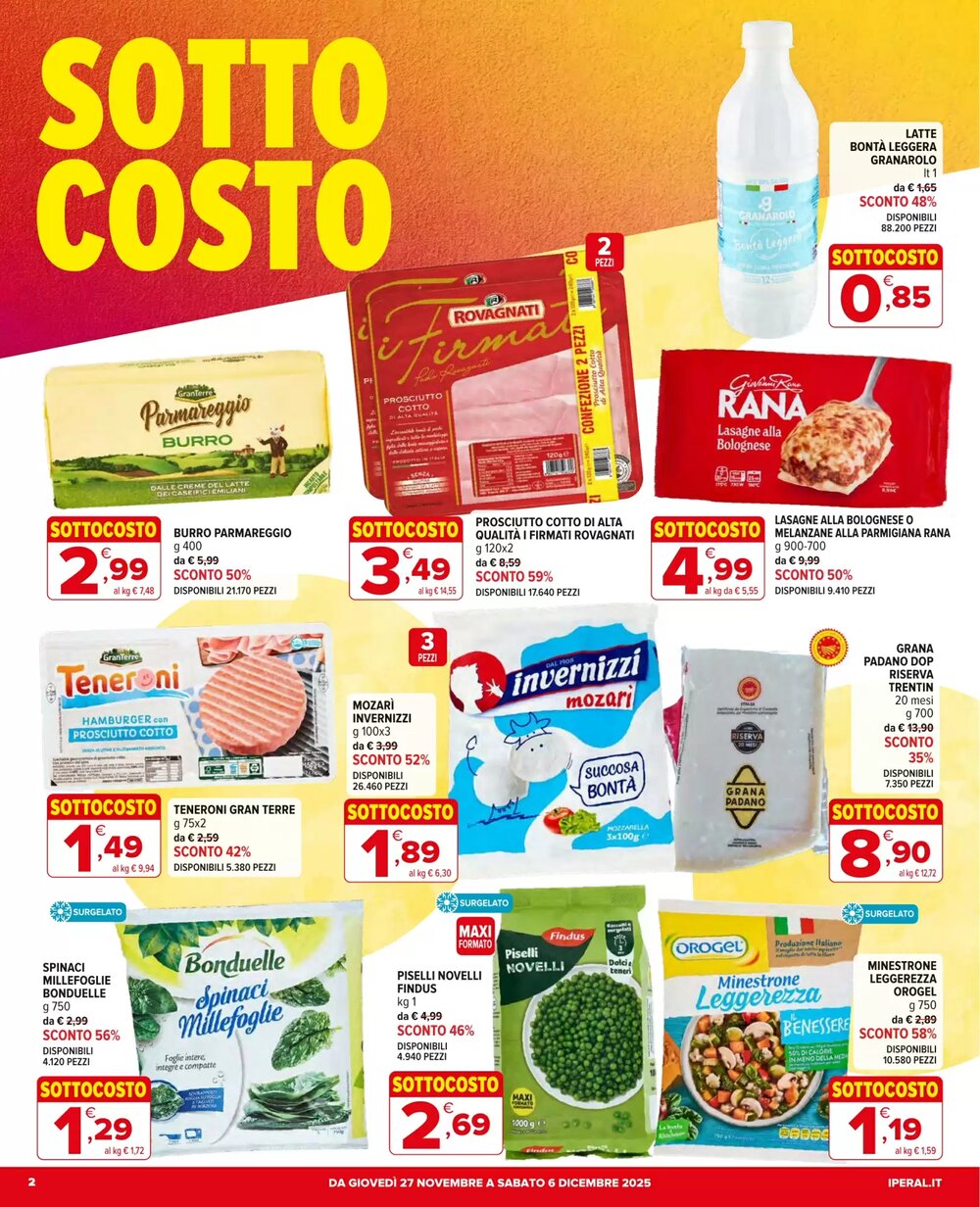 Volantino promozionale Iperal  valide dal 27/11/2025 - Pagina 2.