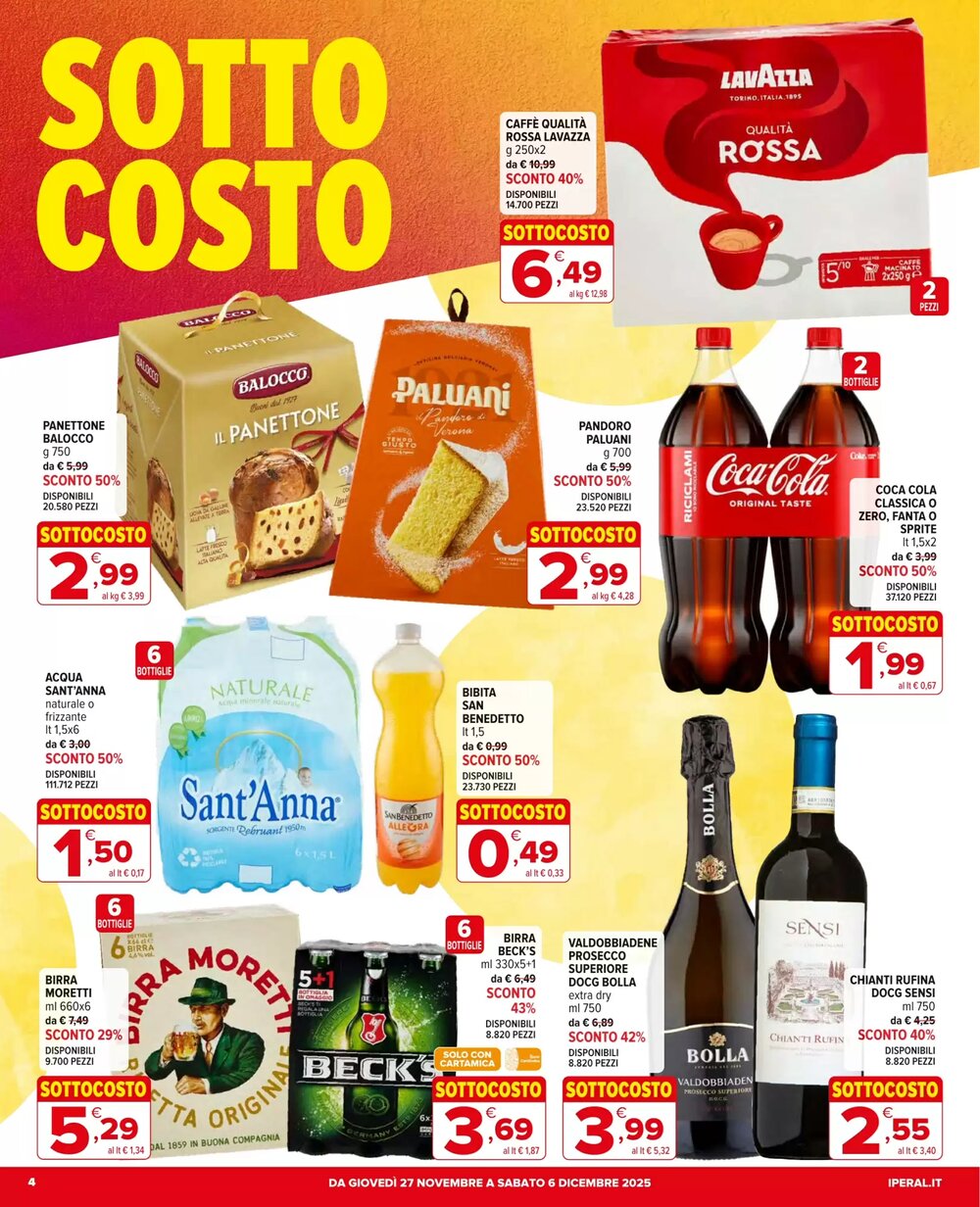 Volantino promozionale Iperal  valide dal 27/11/2025 - Pagina 4.