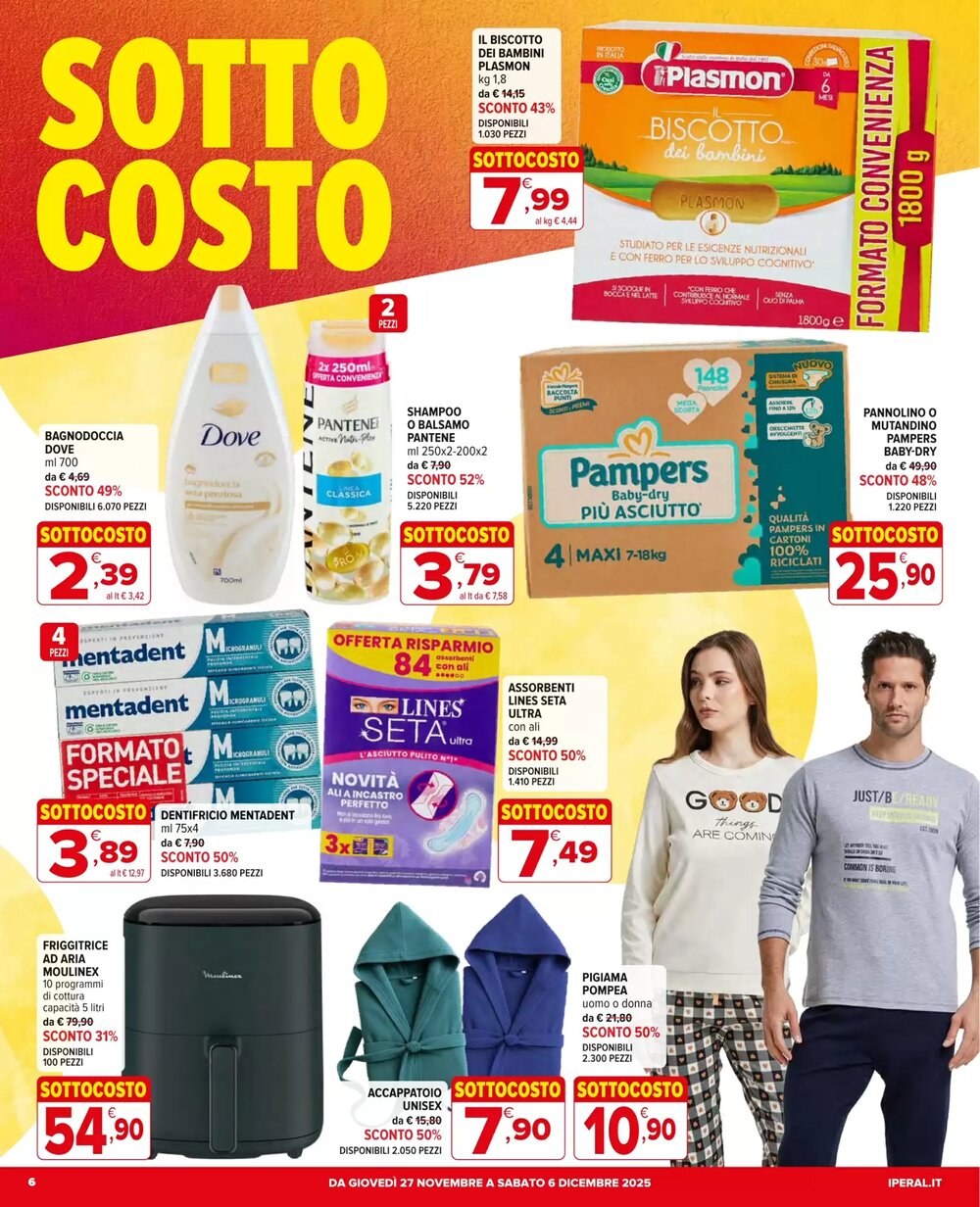 Volantino promozionale Iperal  valide dal 27/11/2025 - Pagina 6.