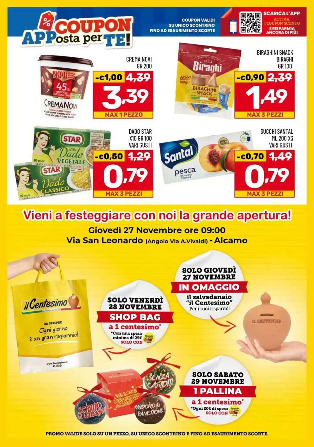 Volantino promozionale Il Centesimo  valide dal 27/11/2025 - Pagina 3.