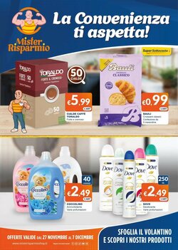 Volantino promozionale Mister Risparmio  valide dal 27/11/2025