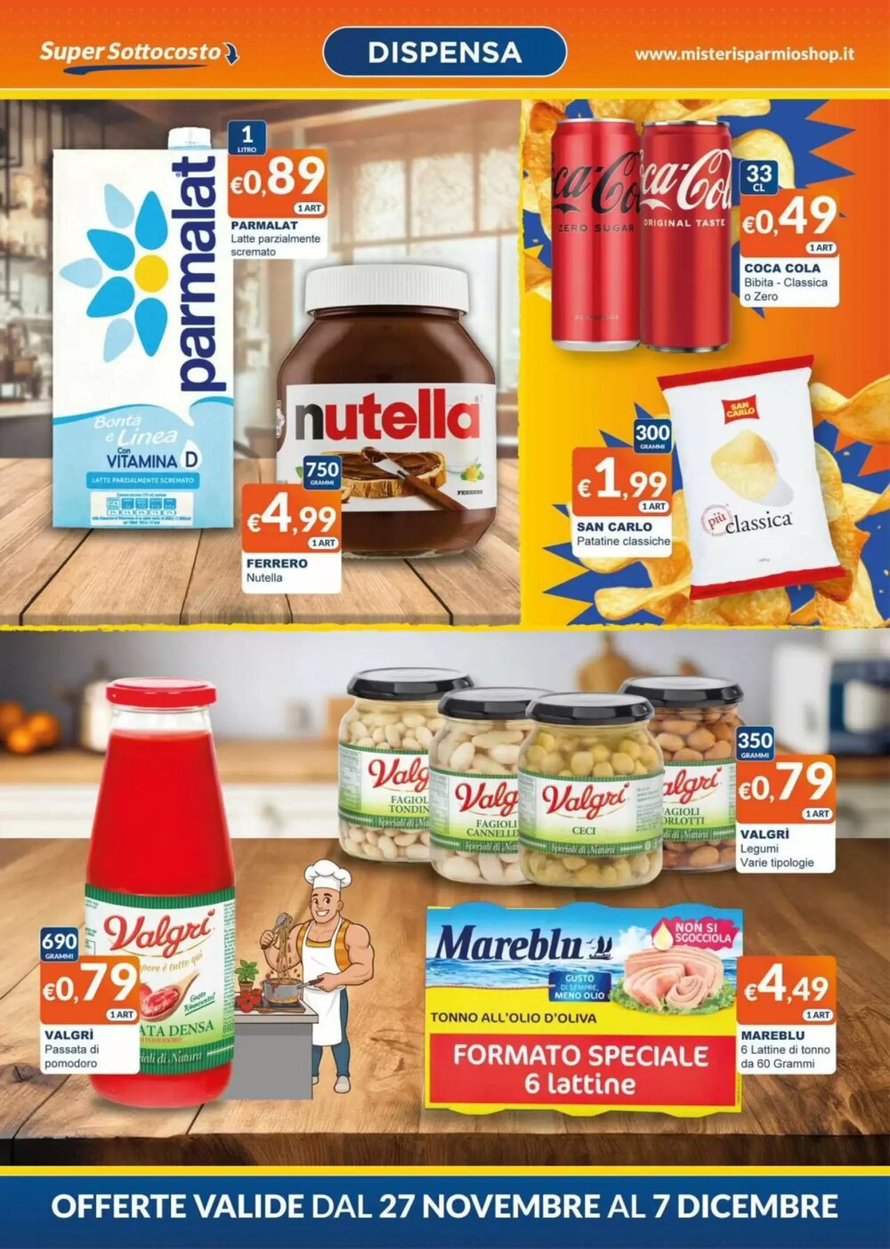 Volantino promozionale Mister Risparmio  valide dal 27/11/2025 - Pagina 2.