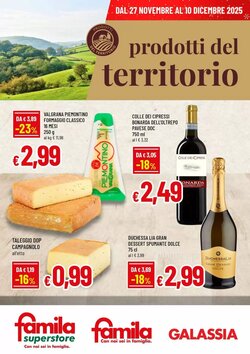 Volantino promozionale Famila  valide dal 27/11/2025