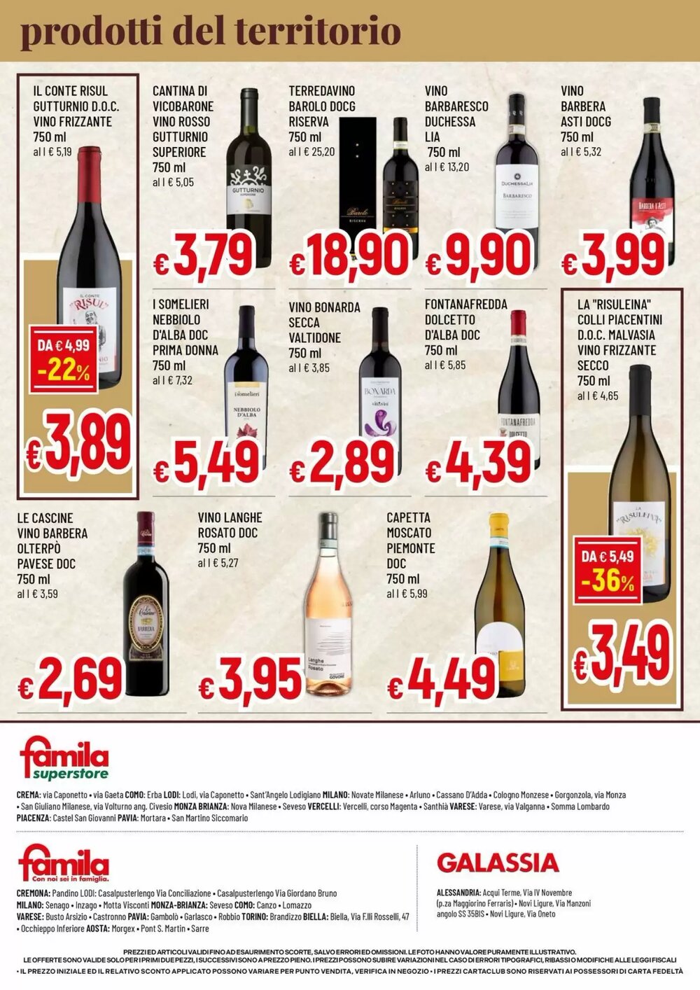 Volantino promozionale Famila  valide dal 27/11/2025 - Pagina 4.