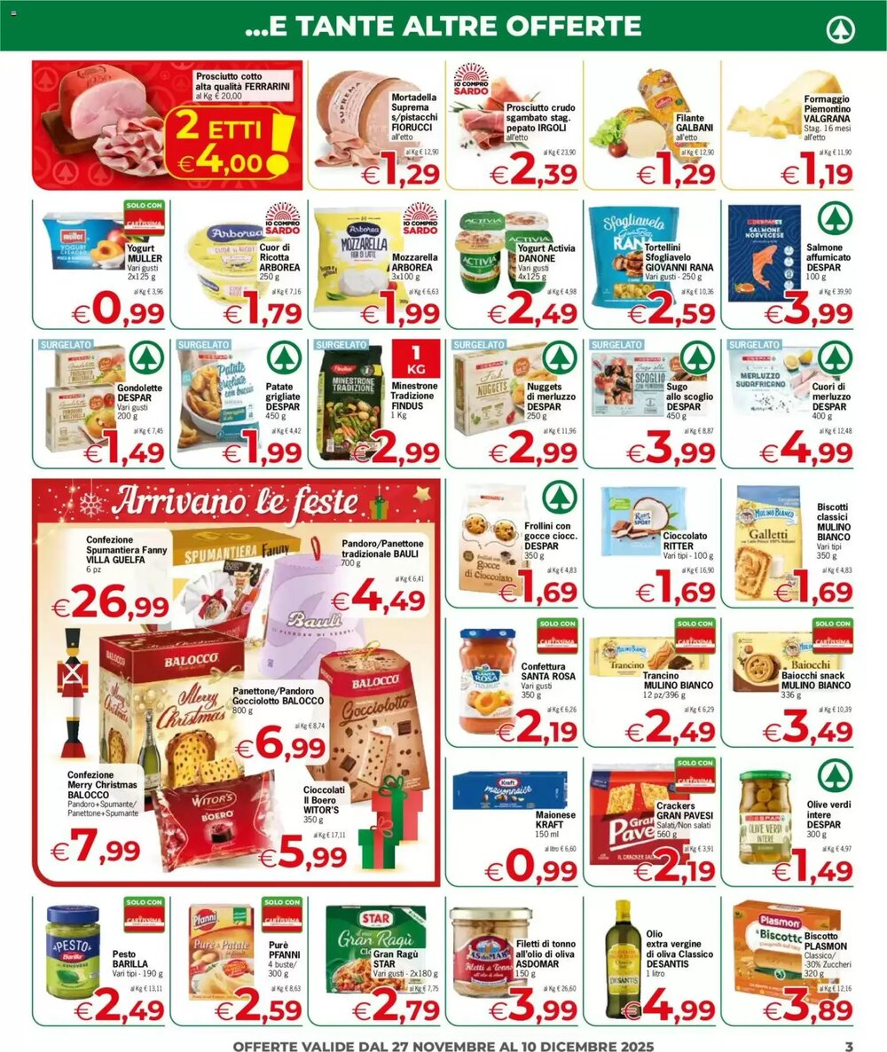 Volantino promozionale Despar  valide dal 27/11/2025 - Pagina 3.