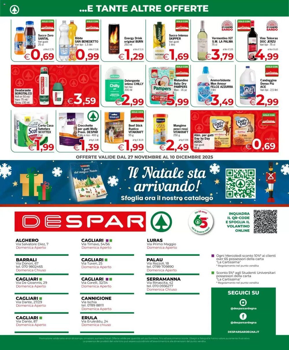 Volantino promozionale Despar  valide dal 27/11/2025 - Pagina 4.