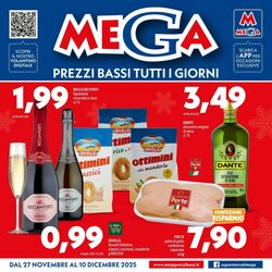 Volantino promozionale MEGA valide dal 27/11/2025
