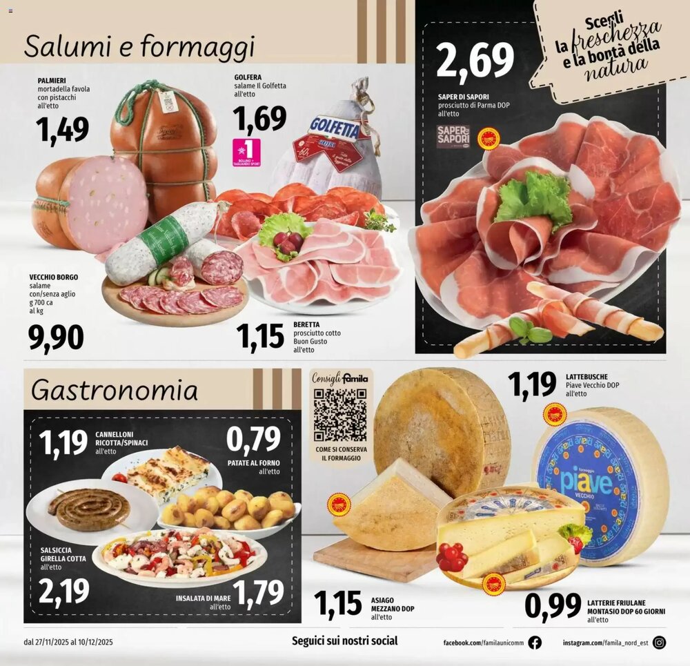 Volantino promozionale Famila  valide dal 27/11/2025 - Pagina 6.